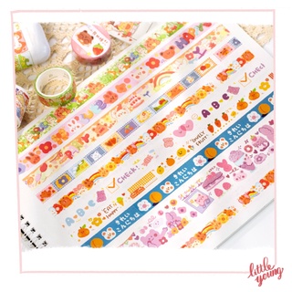 Cuộn băng keo trang trí washi tape hình cute dễ thương