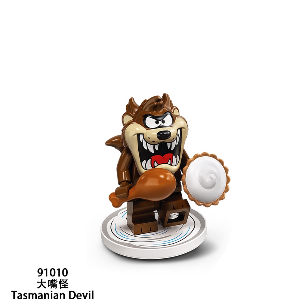 Minifigures Lắp Ráp Nhân Vật Trong Phim Hoạt Hình Looney Toons Bugs Bunny Marvin Daffy Duck Sylvester 91001-91012