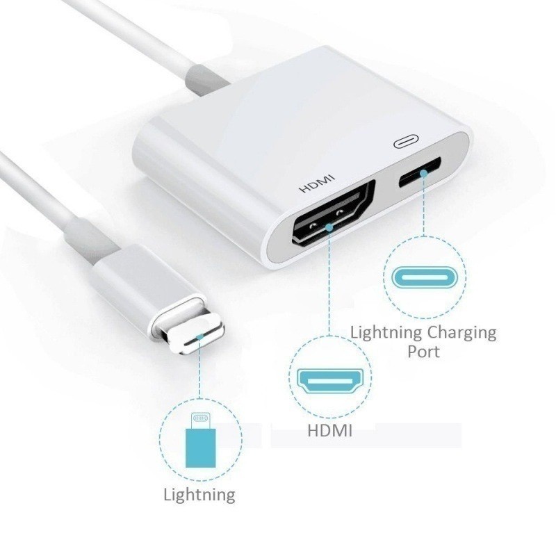 Bộ Chuyển Đổi Lightning Sang Digital Av Adapter / Lightning Sang Hdmi L83se