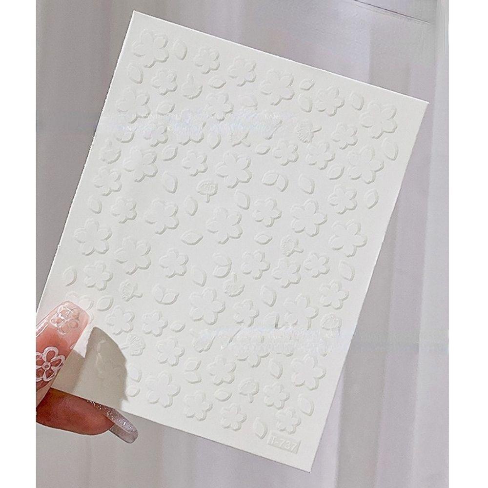 Miếng Dán Trang Trí Móng Tay Hình Hoa Anh Đào Xinh Xắn