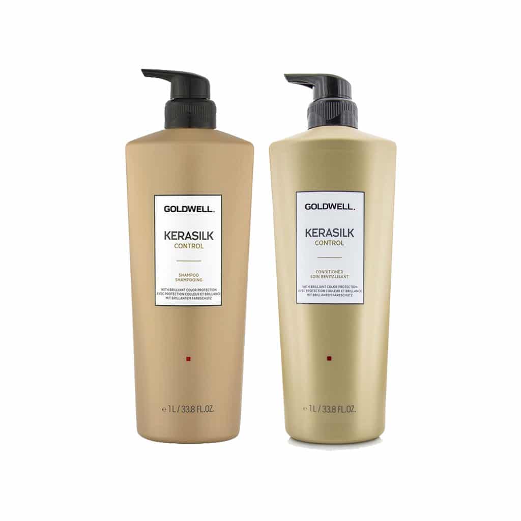 [GOLDWELL] DẦU GỘI XẢ SUÔN MƯỢT GOLDWELL KERASILK CONTROL 1000ML CHÍNH HÃNG