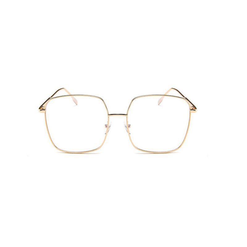 Kính mát gọng kim loại hình vuông phong cách Vintage thời trang cho nữ | BigBuy360 - bigbuy360.vn
