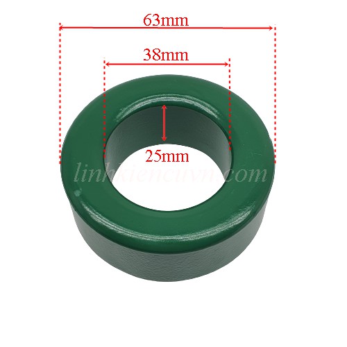 Lõi xuyến 63mm x 38mm x 25mm