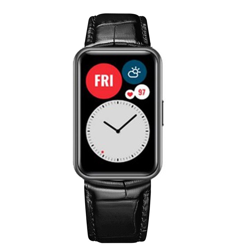 Dây Đeo Vải Da Thay Thế Cho Đồng Hồ Thông Minh Huawei watch