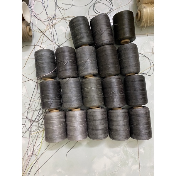 THANH LÝ Chỉ sáp nến sợi dẹt khâu giày chống nước cao cấp