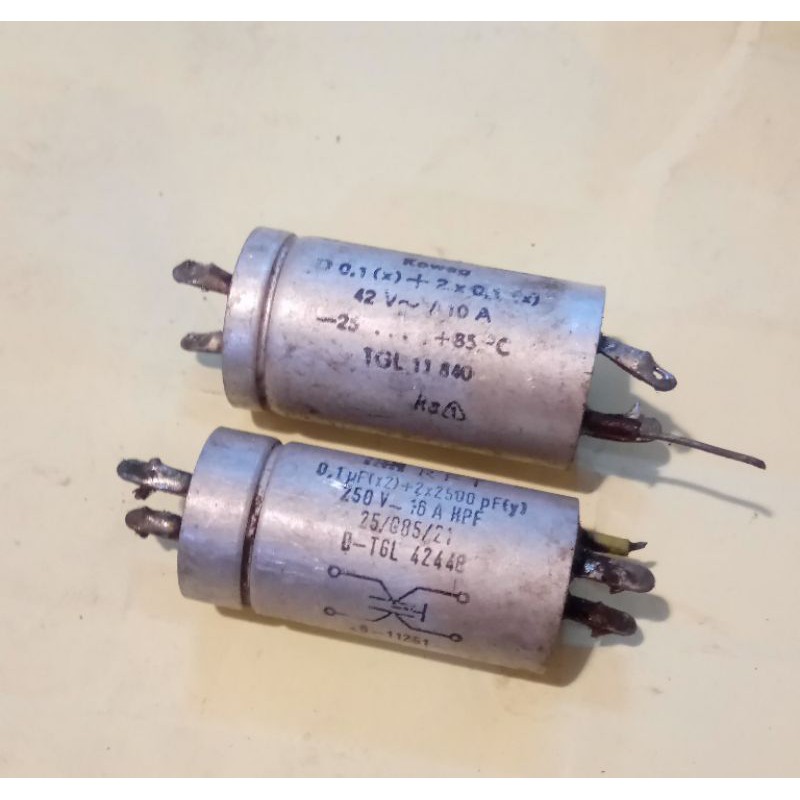 Tụ RFT 2x0,1mf/42v