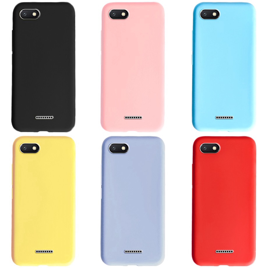 Ốp điện thoại làm từ tpu silicone mềm cho Xiaomi Redmi6 Redmi6A Redmi 6A A6 6 A 6Pro