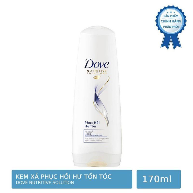 Dầu Xả Dove  Phục Hồi Hư Tổn 140g/170g