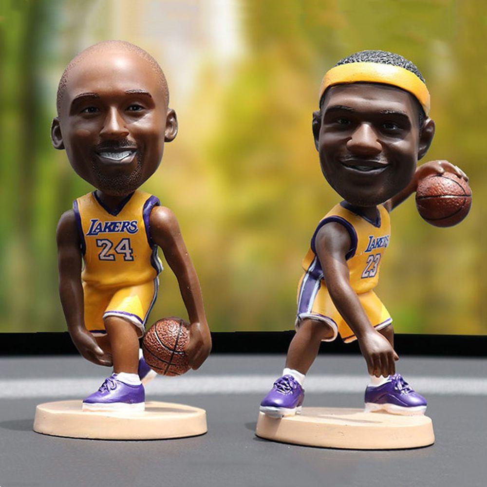 VANES1 Mô Hình Ngôi Sao Bóng Rổ Bằng PVC Trang Trí Nội Thất Xe Hơi