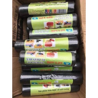 Túi rác tự phân hủy cuộn 400g.