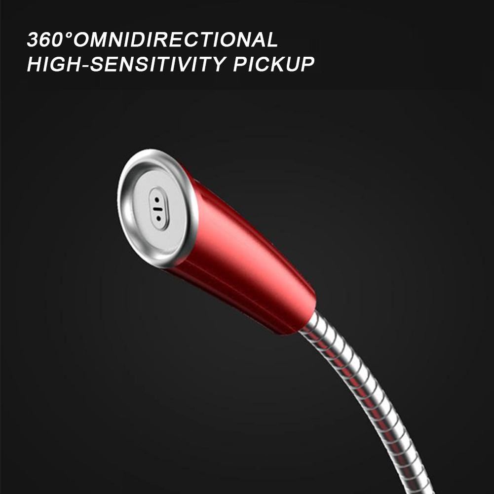 Micrô máy tính điều chỉnh tự do 360 ° Studio Micrô chơi game Trò chuyện Micrô USB cho máy tính để bàn Máy tính xách tay | BigBuy360 - bigbuy360.vn