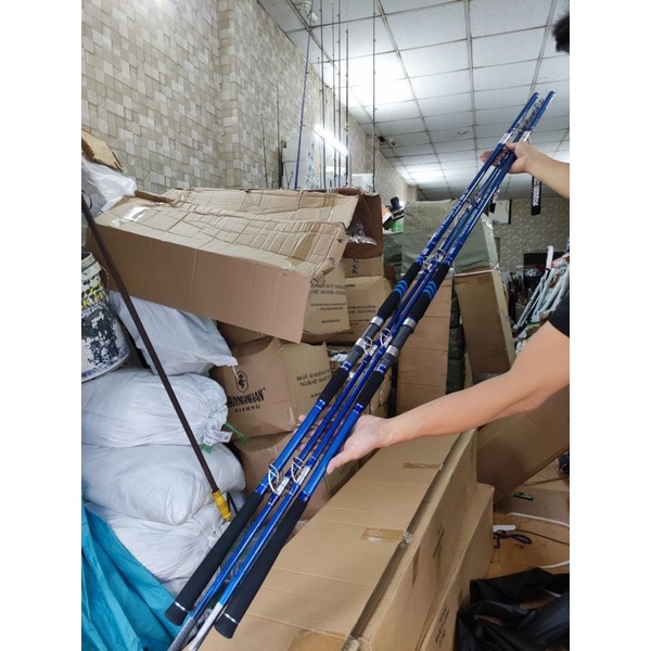 cần câu siêu bạo lực Abu Garcia Force Master Plus khoen Fuji