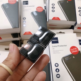 Dán Cường Lực Camera cho IPhone 7Plus/8Plus&IPhone X chính hãng Rock