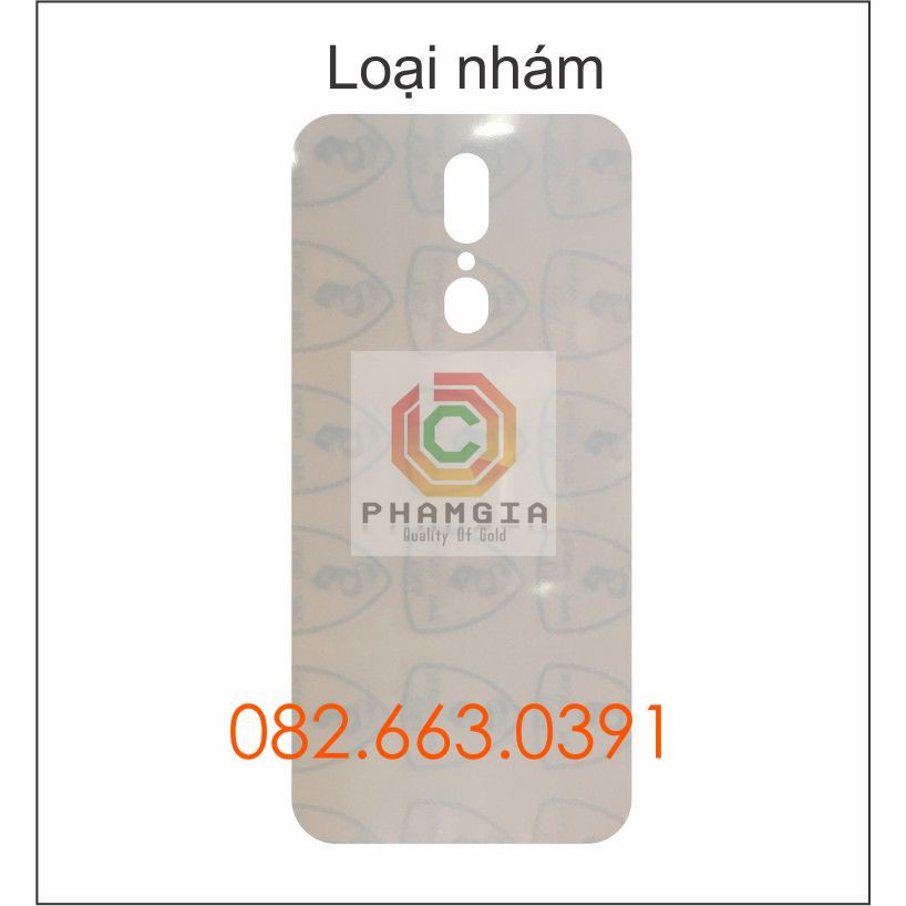 Dán PPF bóng, nhám cho Oppo F11 Pro/ Oppo F11 màn hình, mặt lưng, full lưng viền siêu bảo vệ
