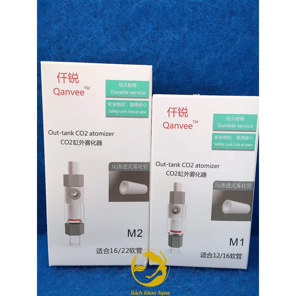 Bộ trộn sứ CO2 Qanvee M1/M2
