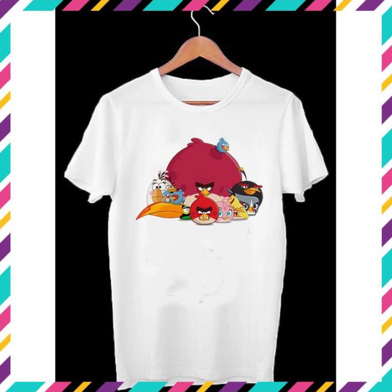 SALE- Áo thun Unisex đội Angry Birds - bán chạy nhất