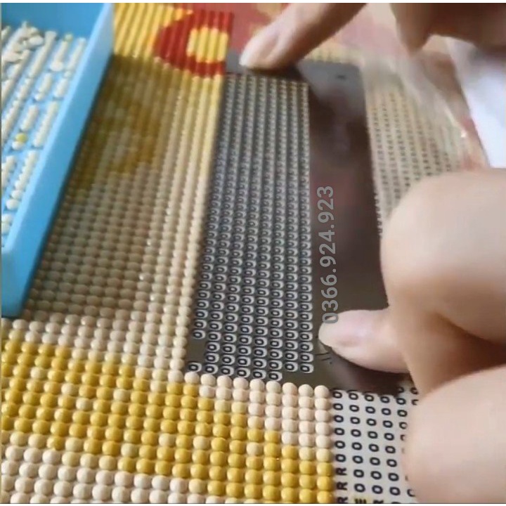 THƯỚC LÀM TRANH ĐÍNH ĐÁ SIÊU THẲNG - DỤNG CỤ LÀM TRANH ĐÍNH ĐÁ , KHAY , HỘP , SÁP , BÚT, CÂY LĂN ĐÁ