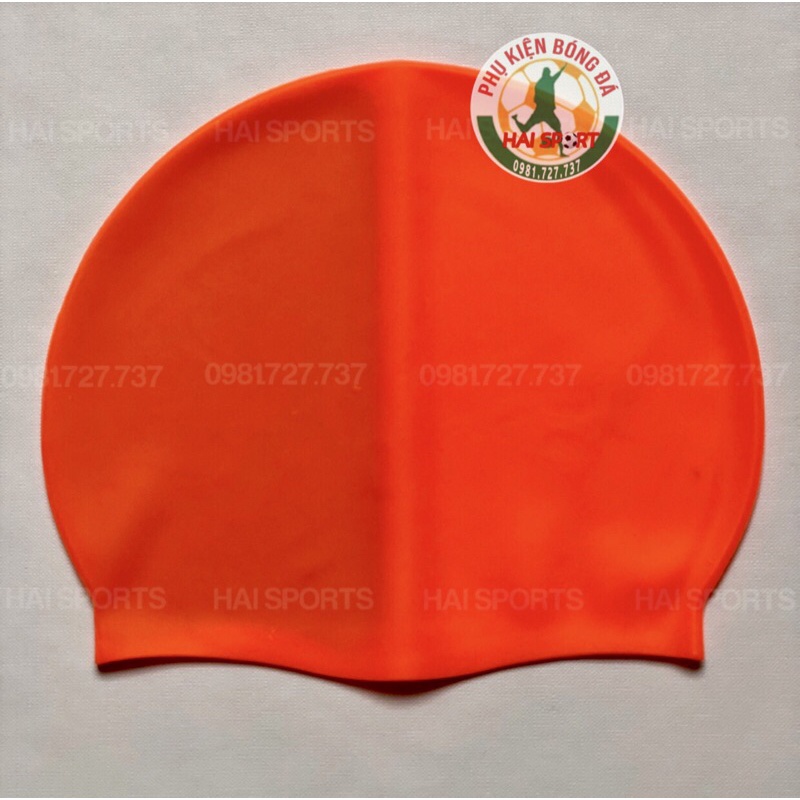 Mũ bơi Silicon cao cấp chống thấm nước,dùng được cho nam nữ,Nón bơi Silicon chống thấm nước hiệu quả
