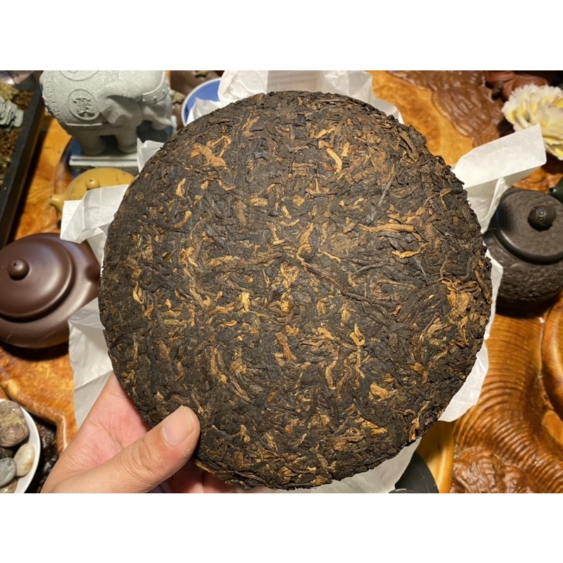 Trà Phổ Nhĩ Băng Đảo Chín-Vân Nam Bánh 357g Sản Xuất Tháng 8 Năm 2016