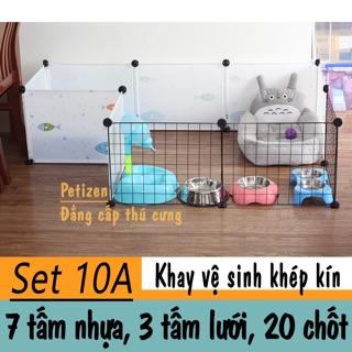 Chuồng ghép size 37x47/tấm