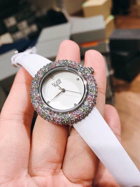 Đồng hồ Nữ Burgi mâm xôi HOT HIT - Hàng chính hãng bao check Toàn cầu