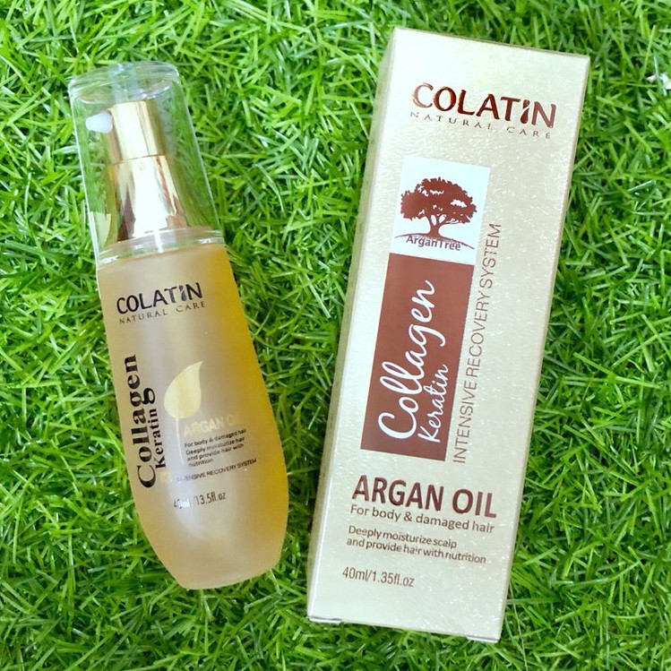 Tinh dầu dưỡng tóc Argan Oil Colatin 40ml