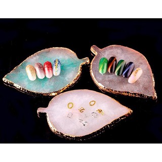 Đá Hình Chiếc Lá Chụp Ảnh Nail