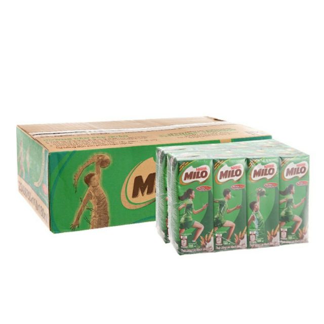 Thùng Thức Uống Lúa Mạch Uống Liền Milo 180ml