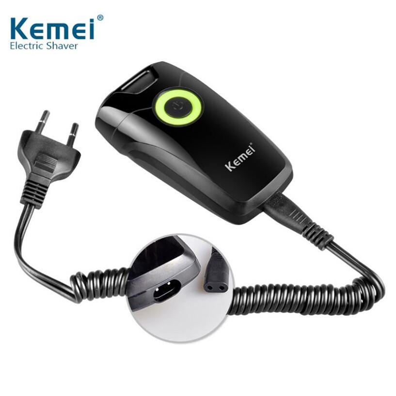 Máy Cạo Râu Lưỡi Kép Chính Hãng Kemei - Cạo Siêu Sát - Dụng Cụ Làm Đẹp Cho Phái Mạnh Không Thể Bỏ Qua - Bảo Hành 6 Tháng