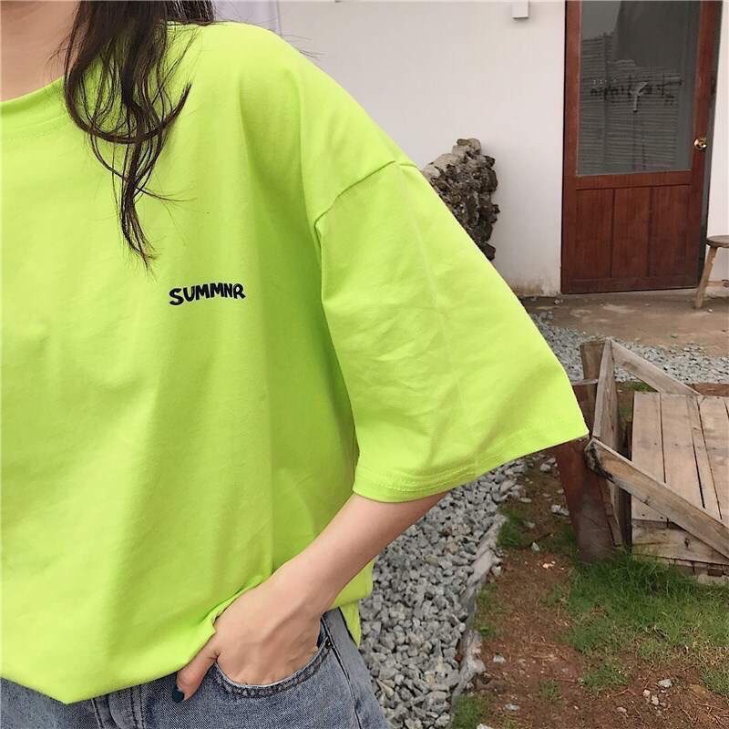 Áo Thun Unisex SUMMER Tay Lỡ Form Rộng G459
