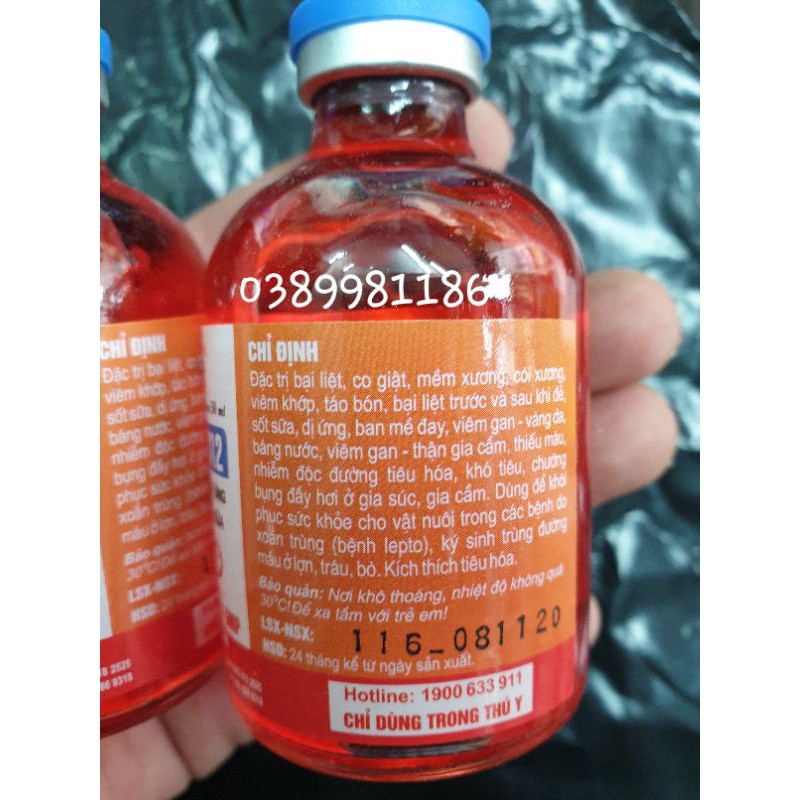 Canxi cho chó mèo PHARCALCI B12