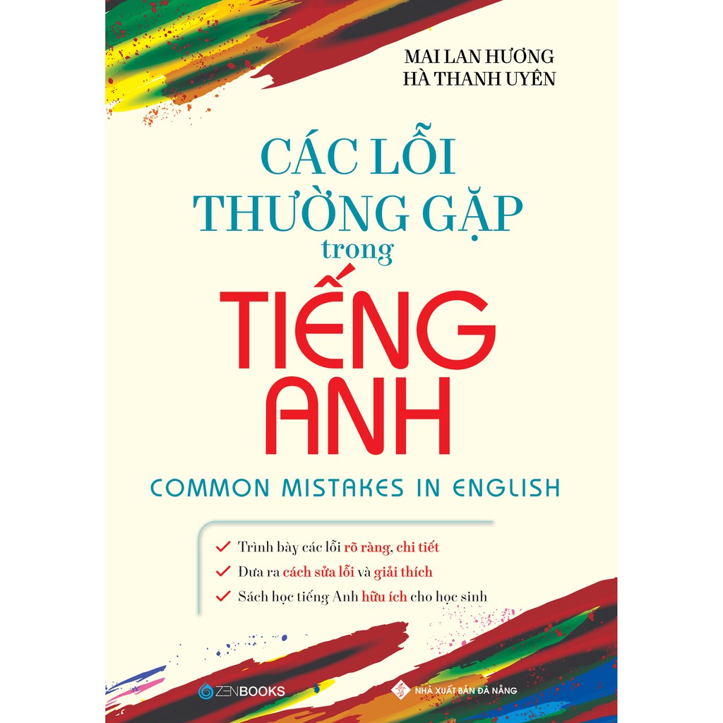 SÁCH - Các lỗi thường gặp trong tiếng Anh