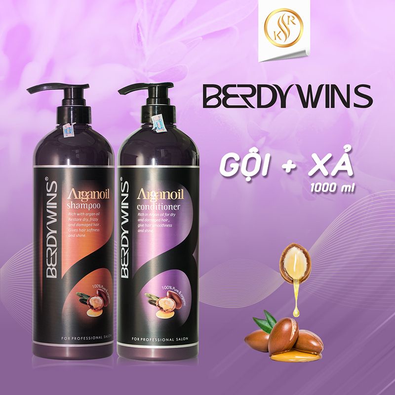 Dầu xả Arganoil Berdywin siêu mềm mượt 500ml