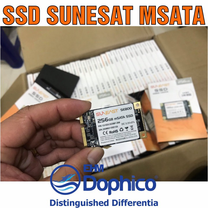 Ổ cứng SSD M2.Ngff / mSATA SunEast 256GB/128GB nội địa Nhật Bản – CHÍNH HÃNG – Bảo hành 3 năm