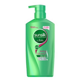 Dầu gội Sunsilk xanh lá dưỡng tóc dài mượt 650g