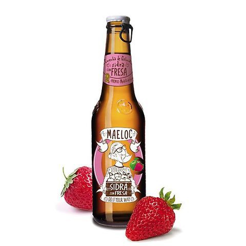 Cider Maeloc Fresa Táo Dâu 200ml - 6 chai