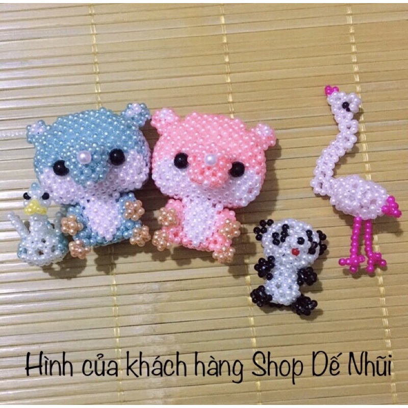 10gr Hạt Bẹt Tròn 3mm (Nhóm Màu Đỏ - Cam - Vàng - Hồng - Tím)