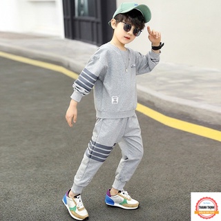 Set bộ quần áo mùa đông dành cho bé trai 14-45kg (4-14 tuổi). Chất liệu đẹp, đường may kỹ.