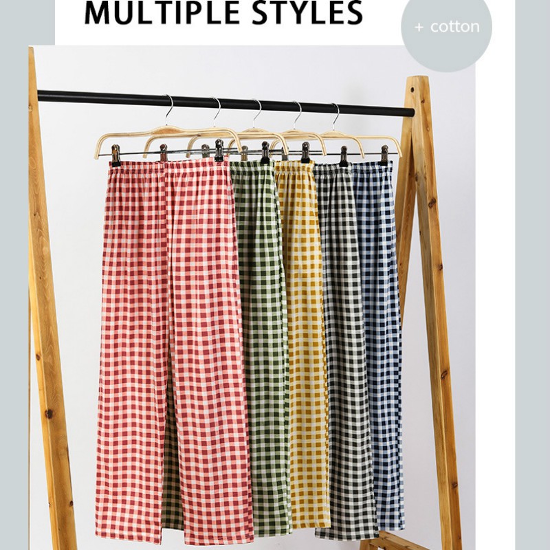 Quần ngủ dài kẻ sọc caro xinh xắn cho nữ | BigBuy360 - bigbuy360.vn