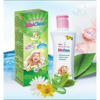 Sữa tắm gội thảo dược bibi clean - chai 100ml