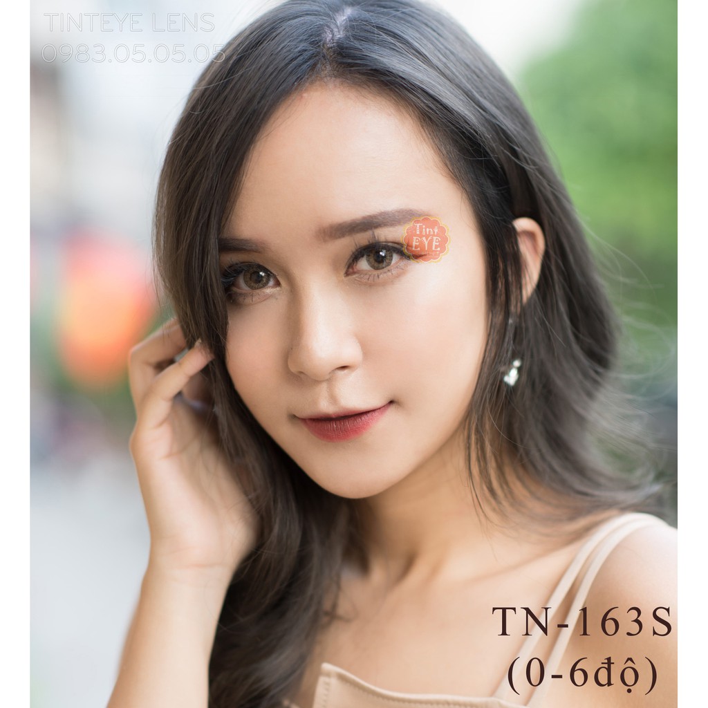 [Tặng quà 65k] Kính áp tròng Tinteye Lens TN - 163S Cece Gray