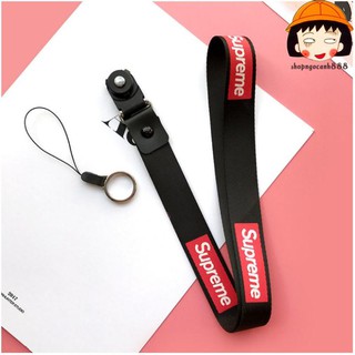 Dây Treo Điện Thoại Strap Dây Vải Và Đeo Thẻ Supreme Loại Dài cao cấp