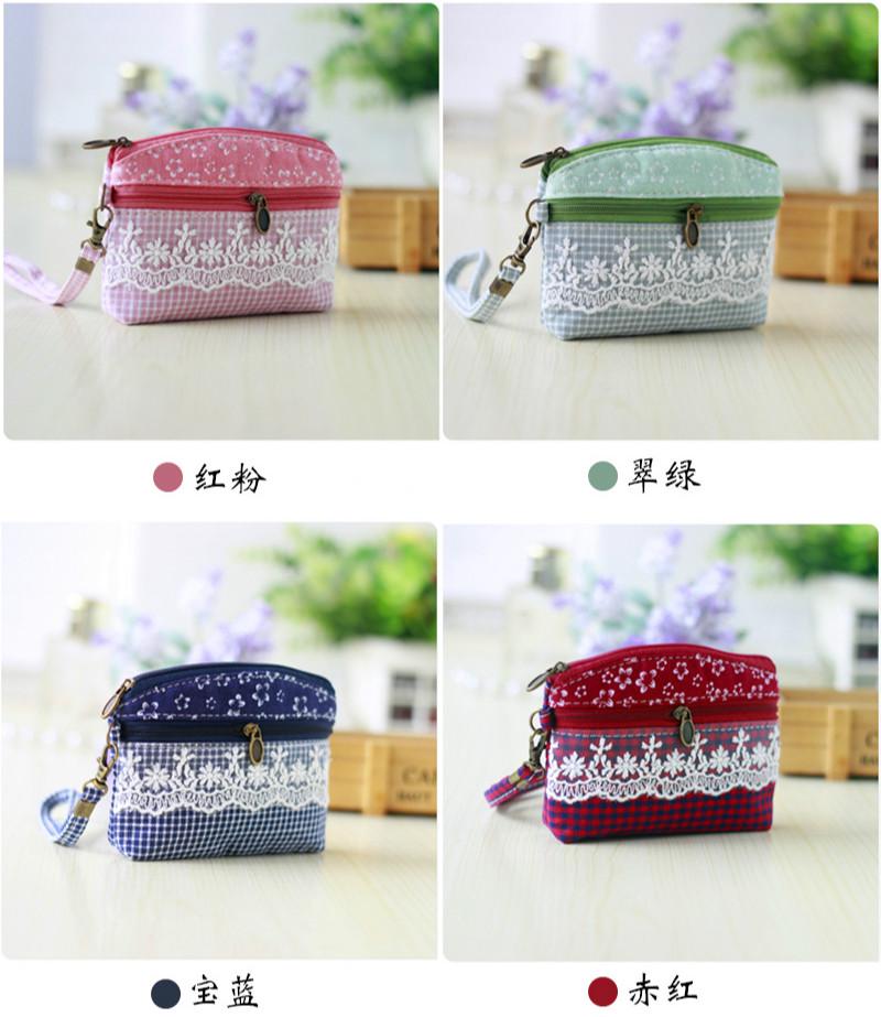 Ví Vải Mini Đựng Tiền Xu Phong Cách Mới 2023