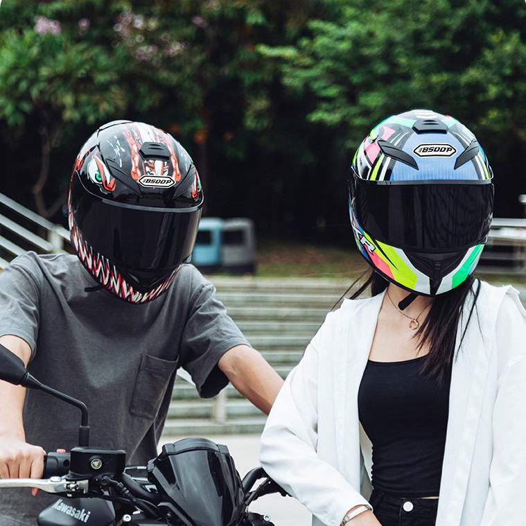 Xe máy Full Face Mũ bảo hiểm Xe máy chuyên nghiệp Mũ bảo hiểm đua xe Motacer Off Road Casco Moto