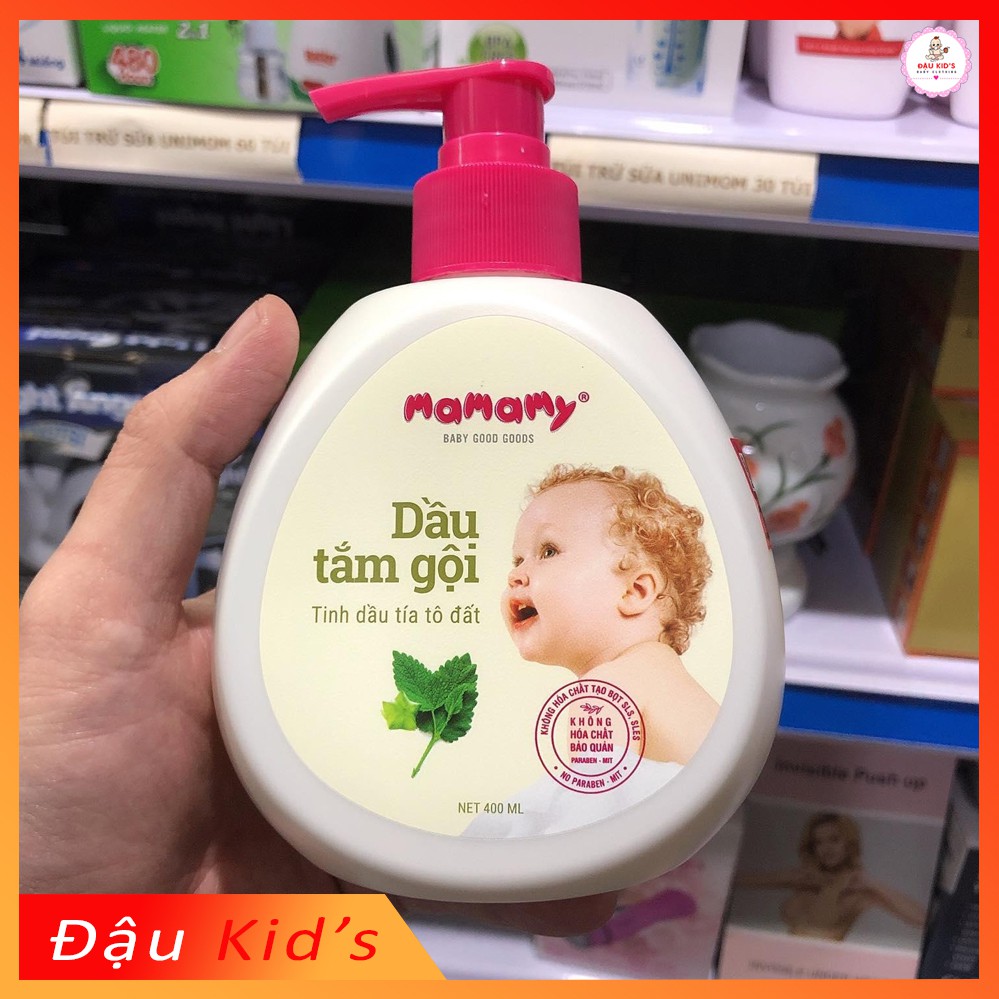 <SALE> SỮA TẮM CHO BÉ MAMAMY 400ml