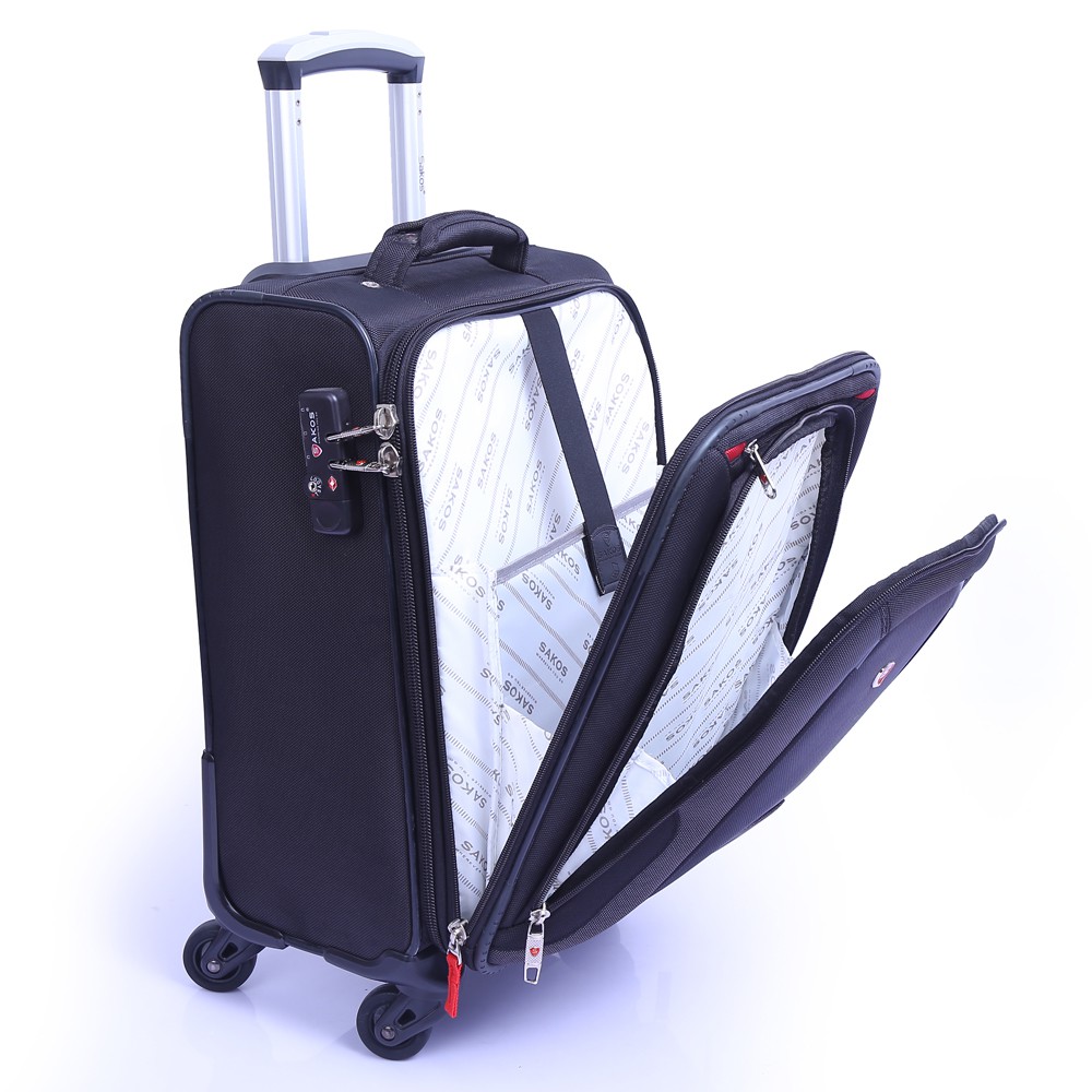 Vali vải du lịch SAKOS NEO TITAN NY 4.5 (Size Cabin 52cm / 18 inch TSA)