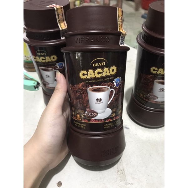 Bột cacao uống liền 3 in 1 Vifranco 500g