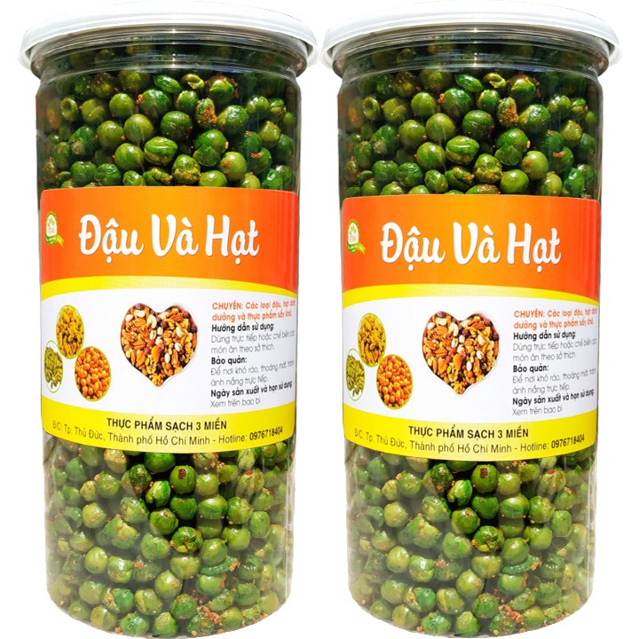 500G ĐẬU HÀ LAN SẤY GIÒN TỎI ỚT HIỆU TÂN LỘC PHÁT