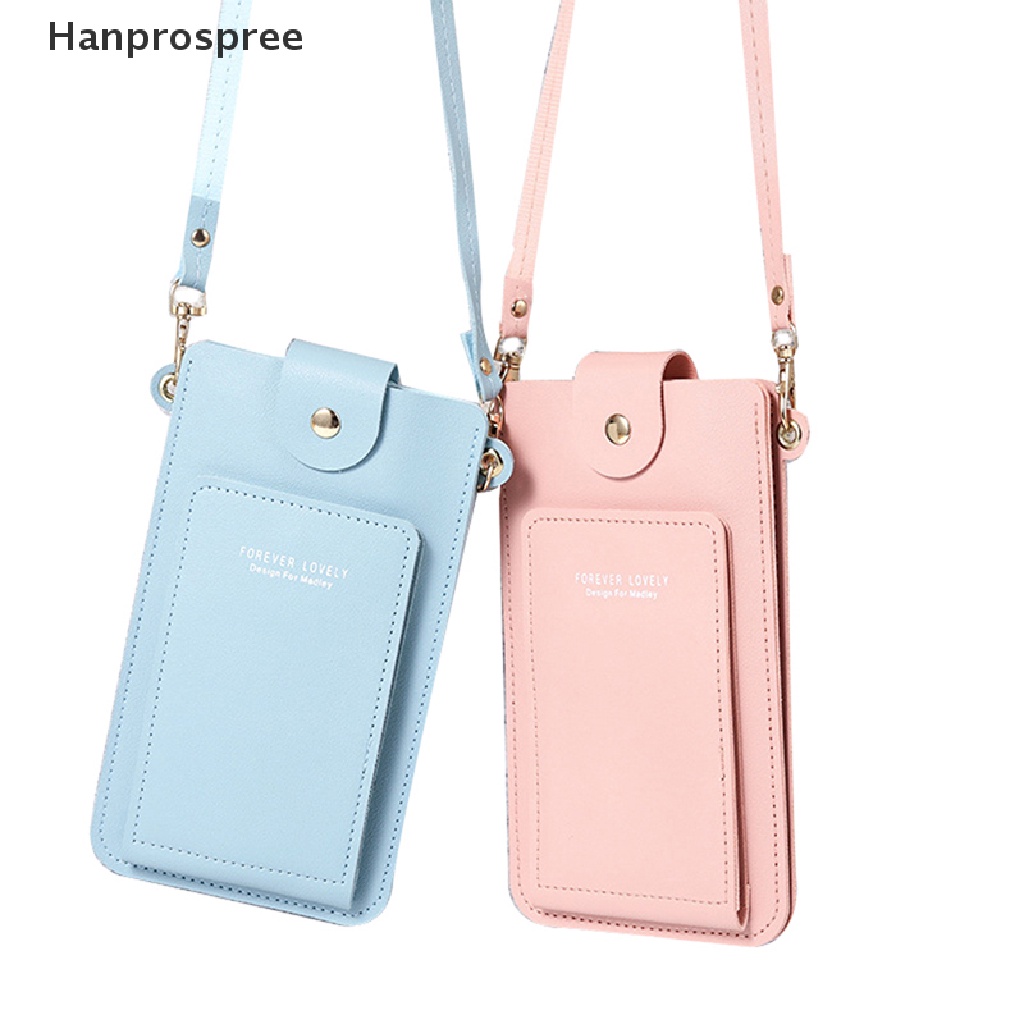 Hanprospree > Túi Xách Đeo Vai Đựng Điện Thoại Sức Chứa Lớn Có Thể Chạm Màn Hình Cảm Ứng Cho