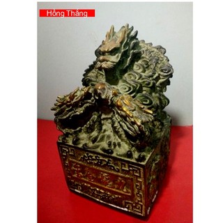 Cửu Long Kim Ấn cỡ đại bằng đồng thau